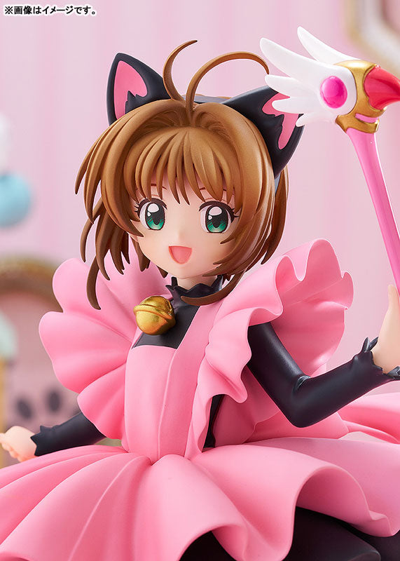 POP UP PARADE 百變小櫻  古羅咭編 木之本櫻 黑貓風戰鬥服Ver. L size《０２月予約》