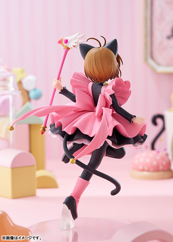 POP UP PARADE 百變小櫻  古羅咭編 木之本櫻 黑貓風戰鬥服Ver. L size《０２月予約》