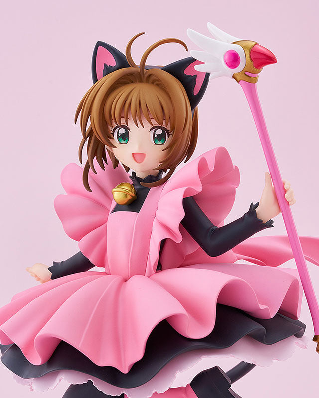 POP UP PARADE 百變小櫻  古羅咭編 木之本櫻 黑貓風戰鬥服Ver. L size《０２月予約》